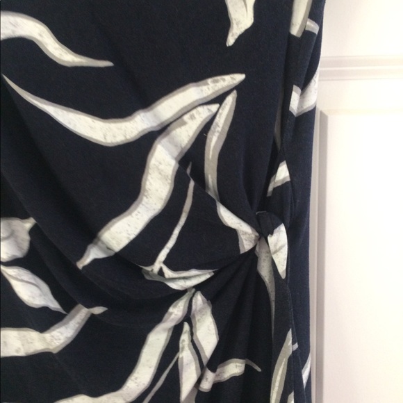 NIC & Zoe Twisted Iris Dress Side Tie Medium - Picture 6 of 7